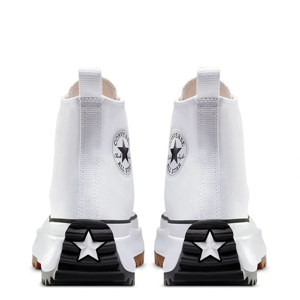 Converse Run Star Hike High “White Black” Women’s Sneaker - Picture 4 of 4